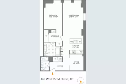 140 W 22nd Street #4F, New York City, NY 10011 - Photo 14