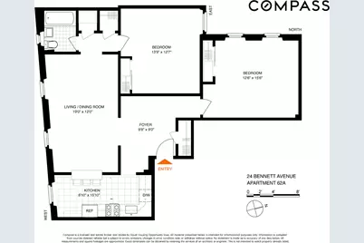 24 Bennett Avenue #62A, New York City, NY 10033 - Photo 14