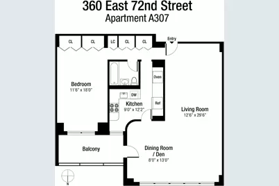 360 E 72nd Street #A307, New York City, NY 10021 - Photo 14