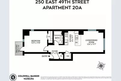 250 E 49th Street #20A, New York City, NY 10017 - Photo 8
