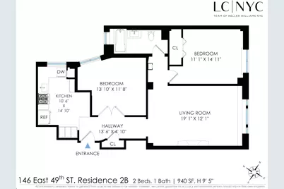 146 E 49th Street #2B, New York City, NY 10017 - Photo 16