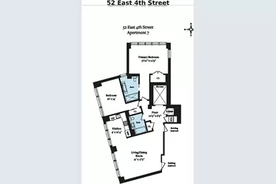 52 E 4th Street #7FLR, New York City, NY 10003 - Photo 14