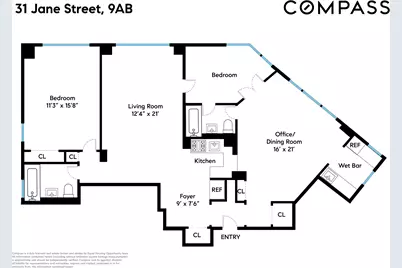 31 Jane Street #9AB, New York City, NY 10014 - Photo 14