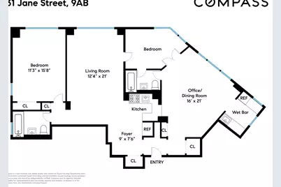31 Jane Street #9AB, New York City, NY 10014 - Photo 14