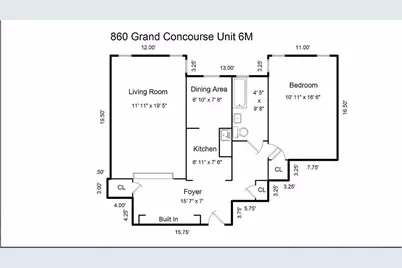860 Grand Concourse #6M, Bronx, NY 10451 - Photo 6