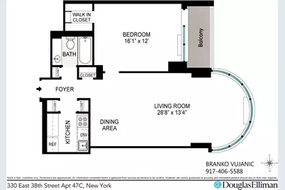 330 E 38th Street #47C, New York City, NY 10016 - Photo 16