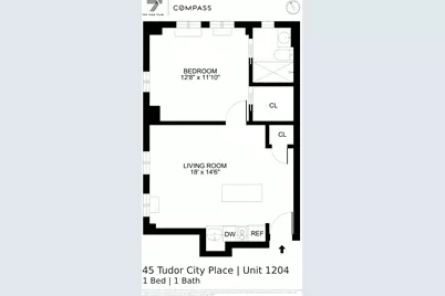 45 Tudor City Place #1204, New York City, NY 10017 - Photo 16