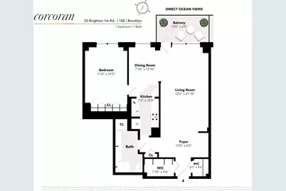 50 Brighton 1st Road #14E, New York City, NY 11235 - Photo 12