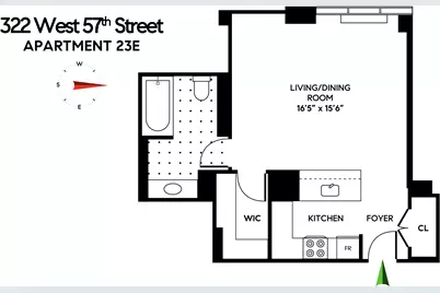 322 W 57th Street #23E, New York City, NY 10019 - Photo 20