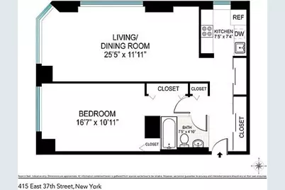 415 E 37th Street #37-N, New York City, NY 10016 - Photo 2