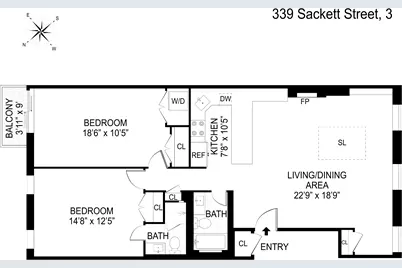 339 Sackett Street #3, New York City, NY 11231 - Photo 8