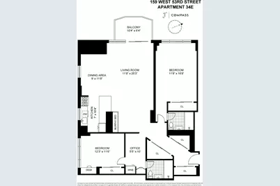 159 W 53rd Street #34E, New York City, NY 10019 - Photo 20