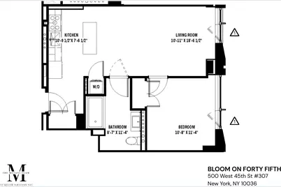 500 W 45th Street #307, New York City, NY 10036 - Photo 28