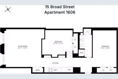 15 Broad Street #1606, New York City, NY 10005 - Photo 22