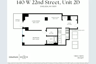 140 W 22nd Street #2D, New York City, NY 10011 - Photo 12