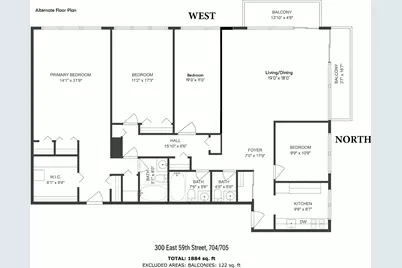 300 E 59th Street #704/705, New York City, NY 10022 - Photo 18