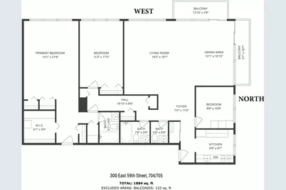 300 E 59th Street #704/705, New York City, NY 10022 - Photo 18