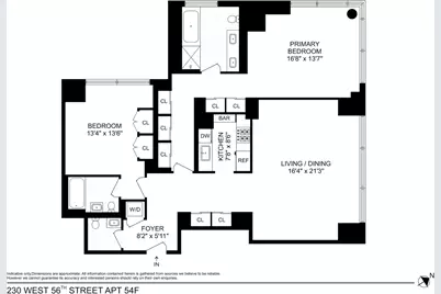 230 W 56th Street #54F, New York City, NY 10019 - Photo 12