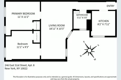 246 E 51st Street #8, New York City, NY 10022 - Photo 8