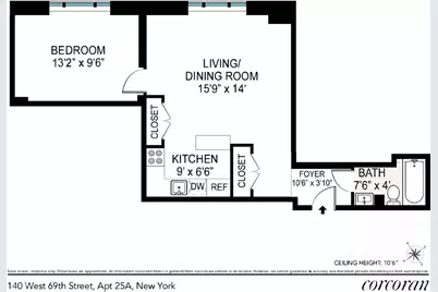 140 W 69th Street #25A, New York City, NY 10023 - Photo 10
