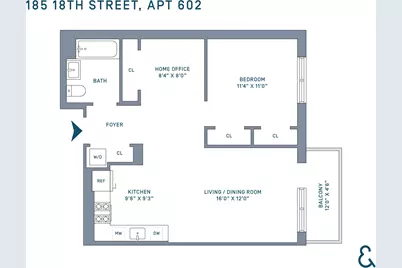 185 18th Street #602, New York City, NY 11215 - Photo 22