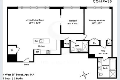 4 W 21st Street #14A, New York City, NY 10010 - Photo 16