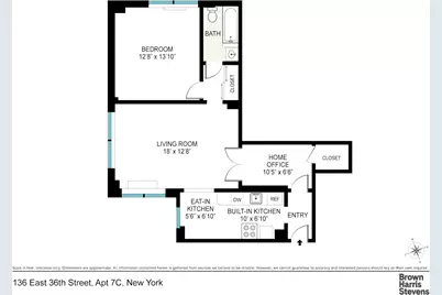 136 E 36th Street #7C, New York City, NY 10016 - Photo 8