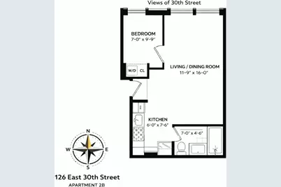 126 E 30th Street #2B, New York City, NY 10016 - Photo 6