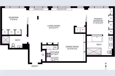 230 Central Park S #6C, New York City, NY 10019 - Photo 16