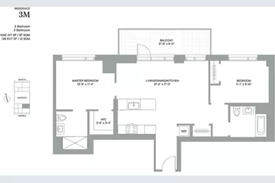 505-513 W 43rd Street #3M, New York City, NY 10036 - Photo 20
