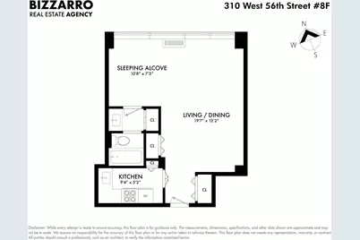 310 W 56th Street #8F, New York City, NY 10019 - Photo 22