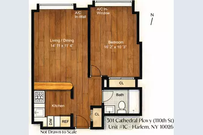 301 W 110th Street #1C, New York City, NY 10026 - Photo 10