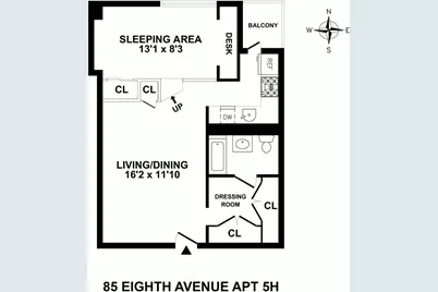 85 8th Avenue #5H, New York City, NY 10011 - Photo 8