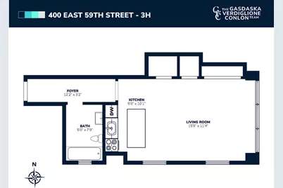 400 E 59th Street #3H, New York City, NY 10022 - Photo 14