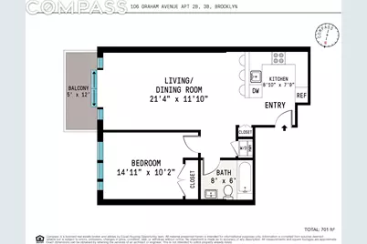106 Graham Avenue #2B, New York City, NY 11206 - Photo 8