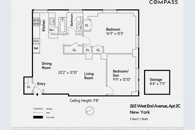263 W End Avenue #2C, New York City, NY 10023 - Photo 12