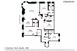 1 Central Park S, New York City, NY 10019 - Photo 28