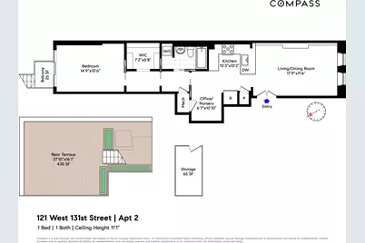 121 W 131st Street #2, New York City, NY 10027 - Photo 14