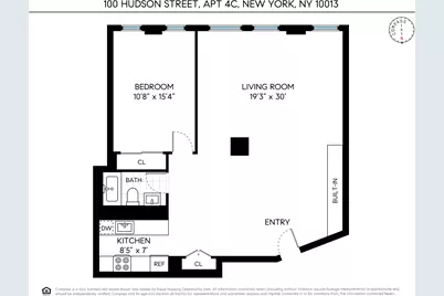 100 Hudson Street #4C, New York City, NY 10013 - Photo 10
