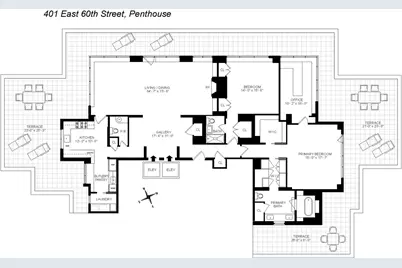 401 E 60th Street #PH, New York City, NY 10065 - Photo 16
