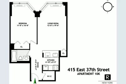 415 E 37th Street #10-K, New York City, NY 10016 - Photo 6