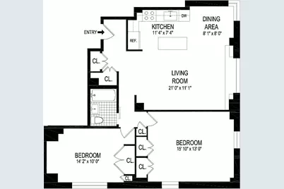 270 Jay Street #2H, New York City, NY 11201 - Photo 2