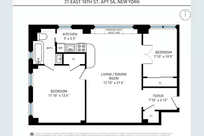 21 E 10th Street #5A, New York City, NY 10003 - Photo 12