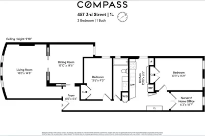 457 3rd Street #1L, New York City, NY 11215 - Photo 12