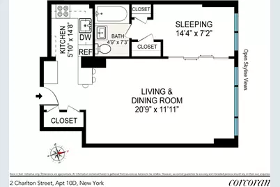 2 Charlton Street #10D, New York City, NY 10013 - Photo 12