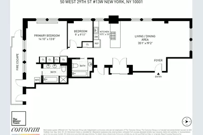 50 W 29th Street #13W, New York City, NY 10001 - Photo 12
