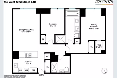 460 W 42nd Street #54D, New York City, NY 10036 - Photo 8