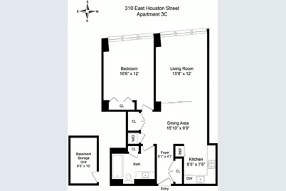 310 E Houston Street #3C, New York City, NY 10009 - Photo 14
