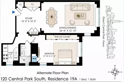 120 Central Park S #19A, New York City, NY 10019 - Photo 14
