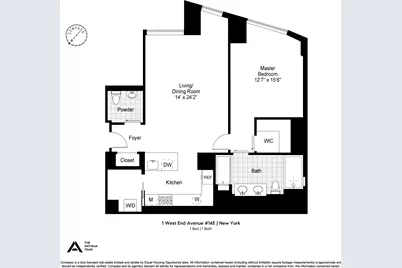 1 W End Avenue #14E, New York City, NY 10023 - Photo 16